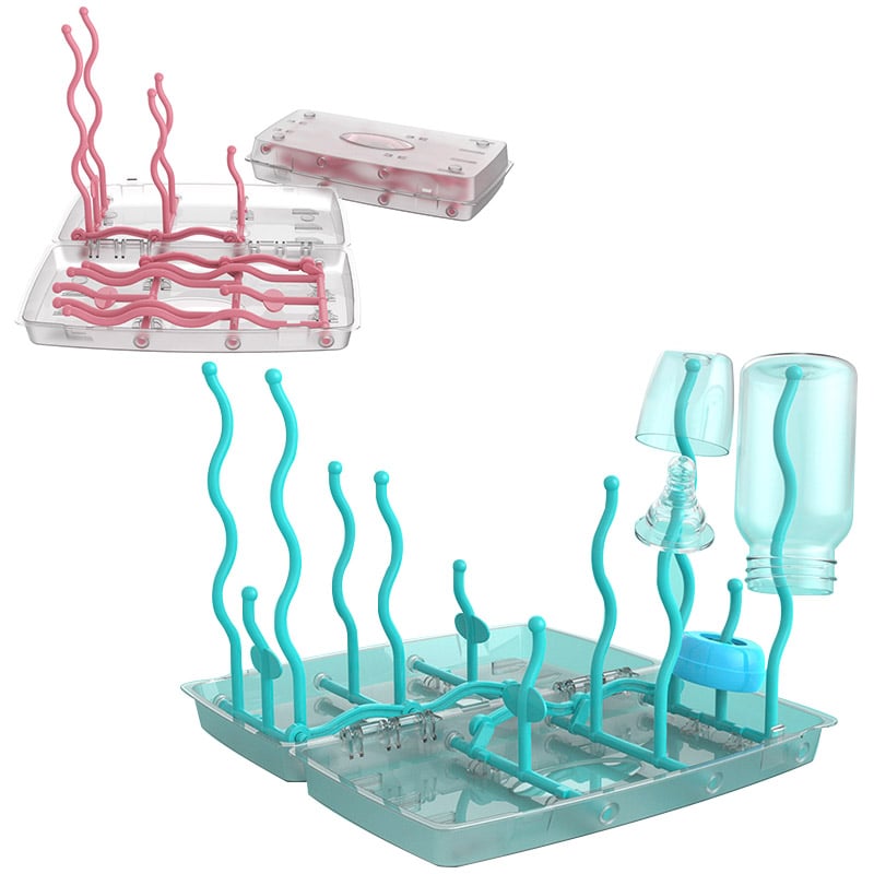 Feeding Bottle Drying Rack for Easy Draining/ Escurridor para biberones